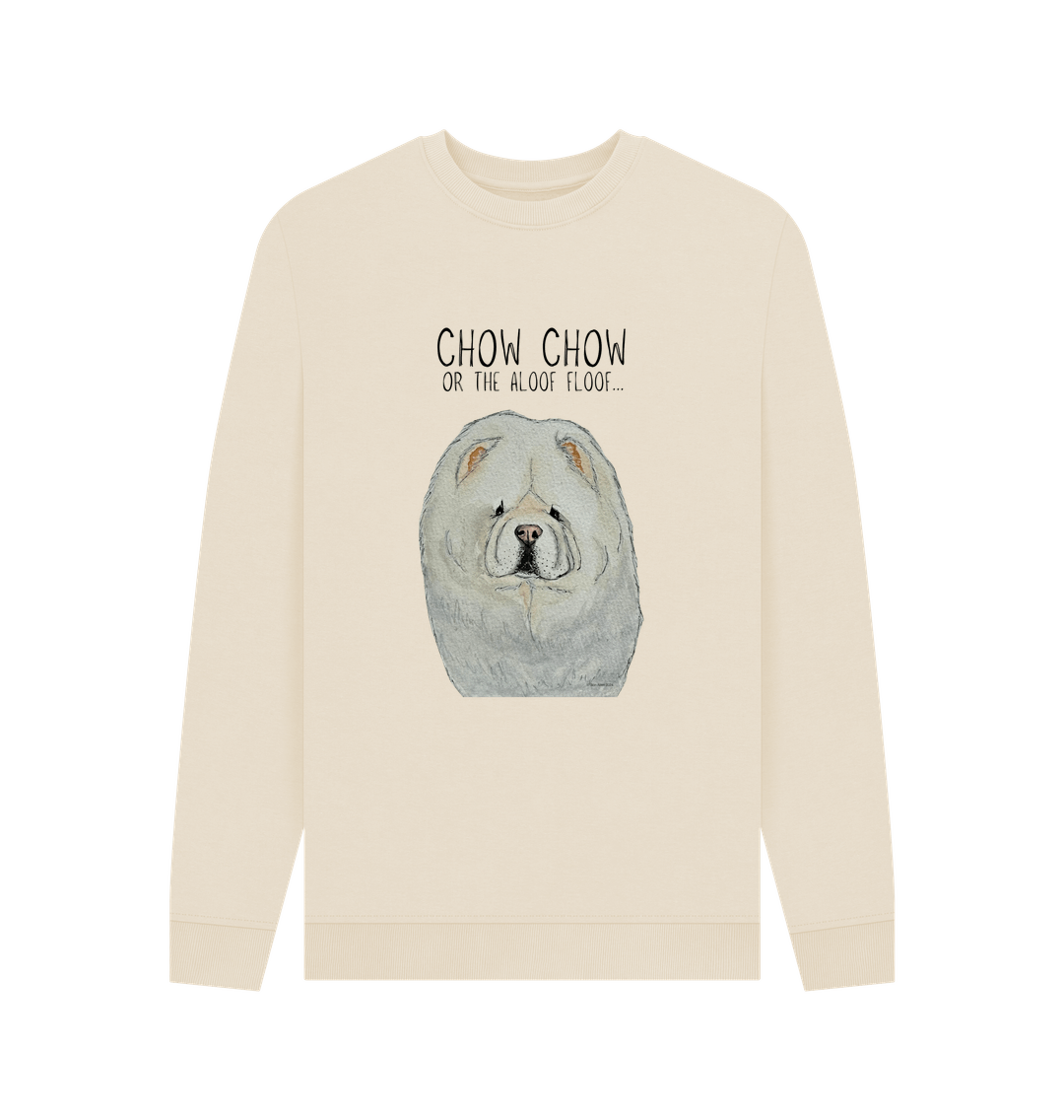 Oat Printed Sweater Front