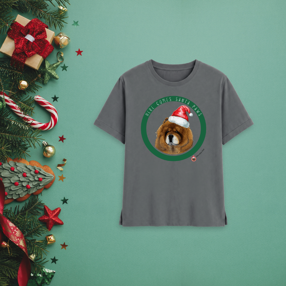 Personalised Women's Relaxed Fit Christmas T-Shirt