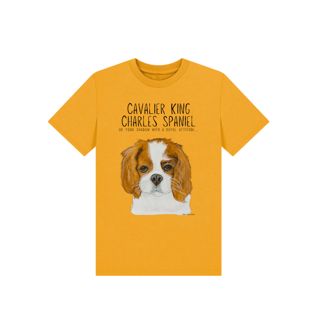 Mustard Printed Kids T-Shirt