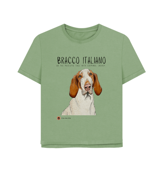 Sage Printed T-shirt Front