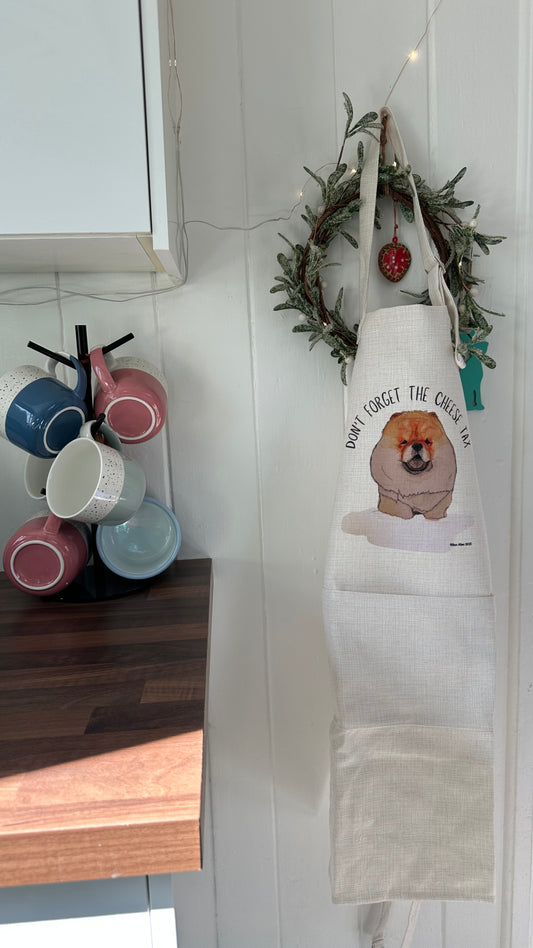 Personalised Pet Apron – Cheese Tax Enforcement Gear