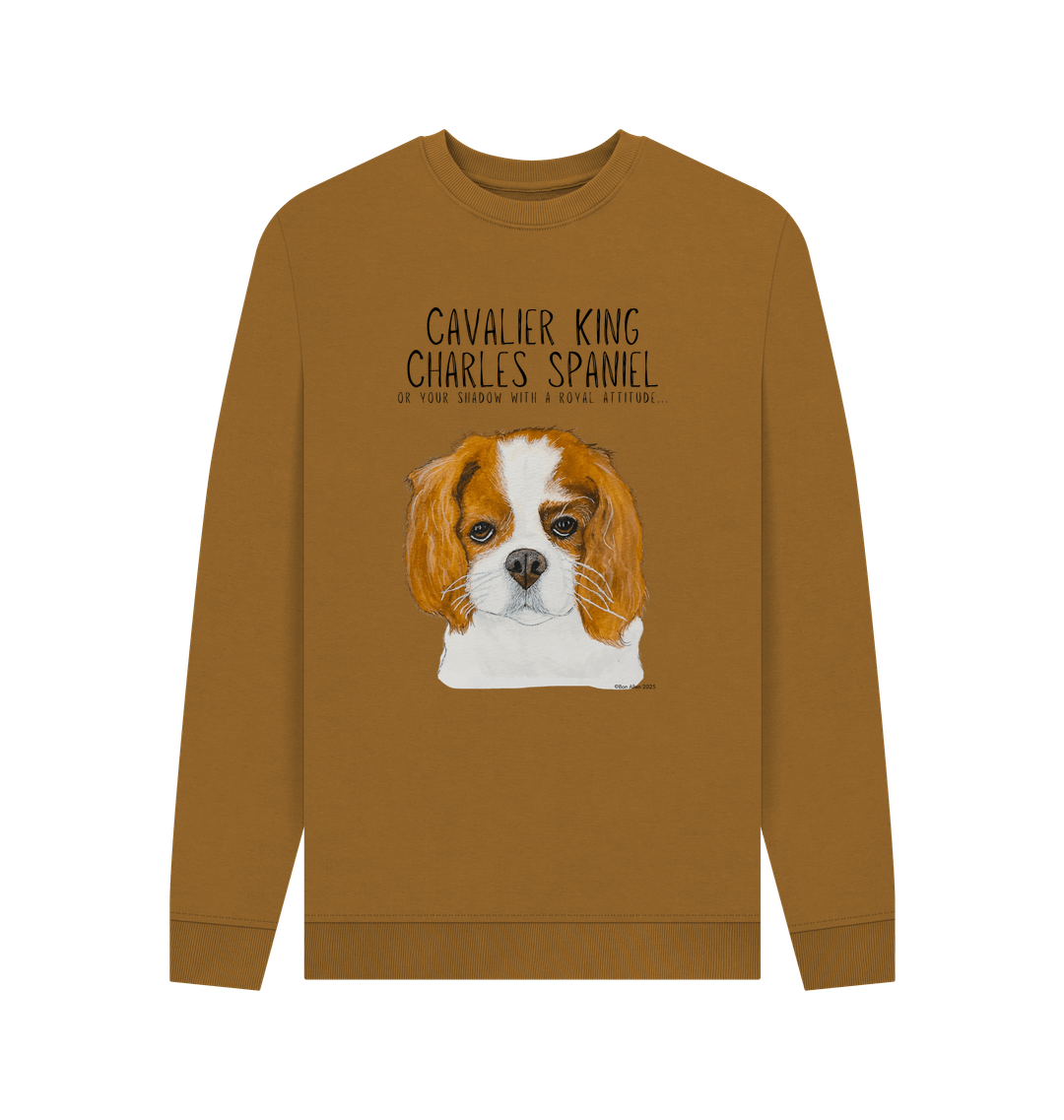Brown Printed Sweater