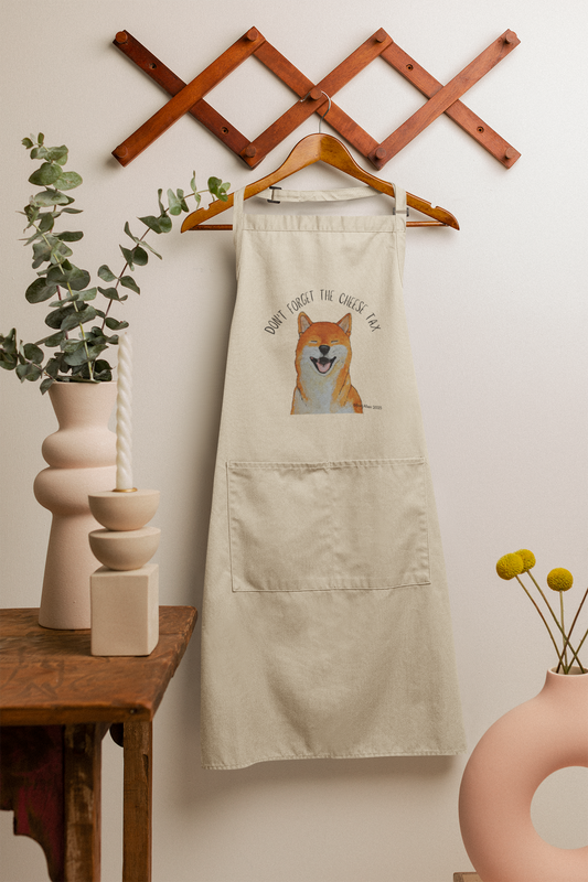 Don’t Forget the Cheese Tax! High-End Dog Breed Linen Apron
