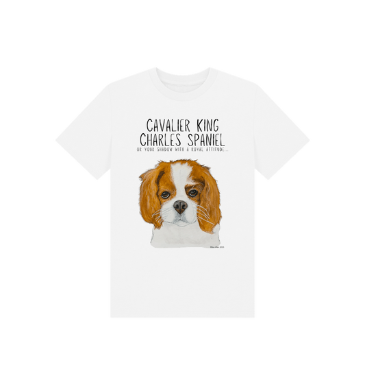 White Printed Kids T-Shirt