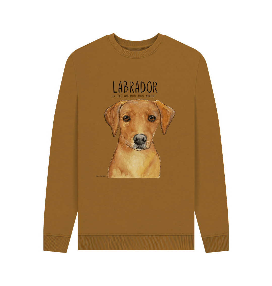 Brown Printed Sweater