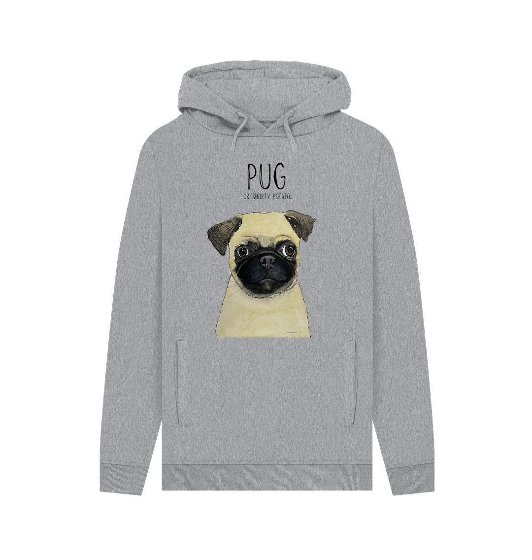 Light Heather Printed Hoody