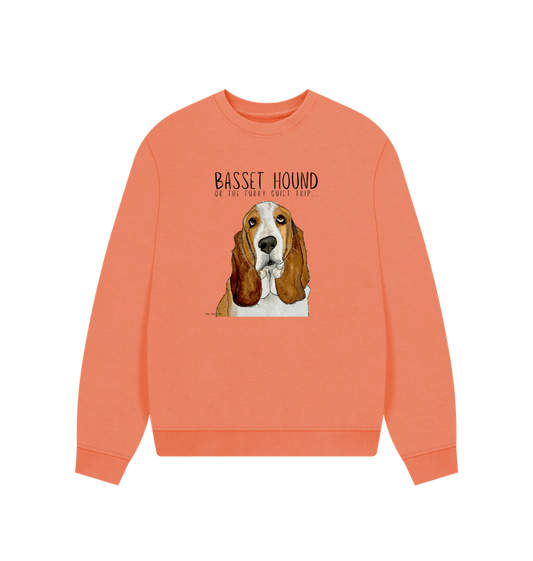 Apricot Printed Sweater