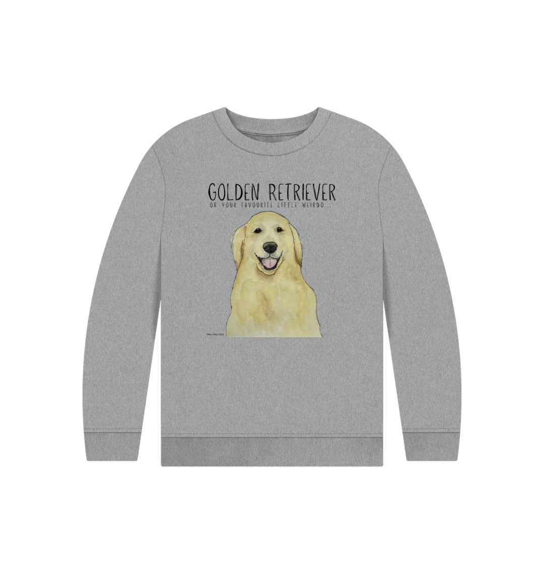 Athletic Grey Printed Kids Jumper