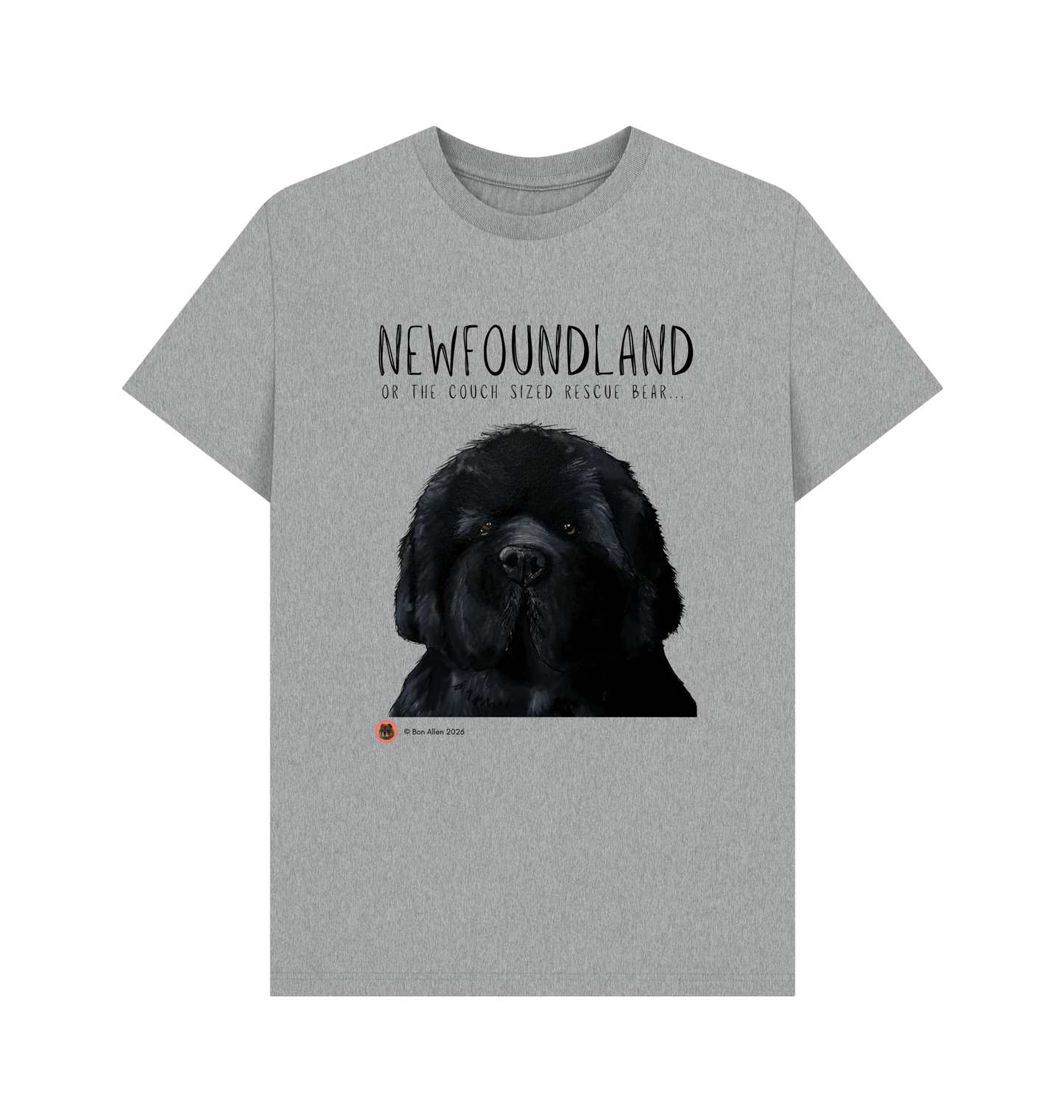 Athletic Grey Printed T-shirt Front