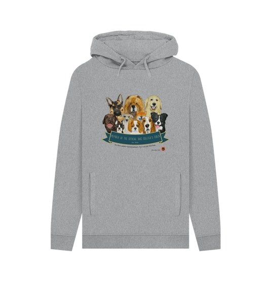 Light Heather Printed Hoody Front