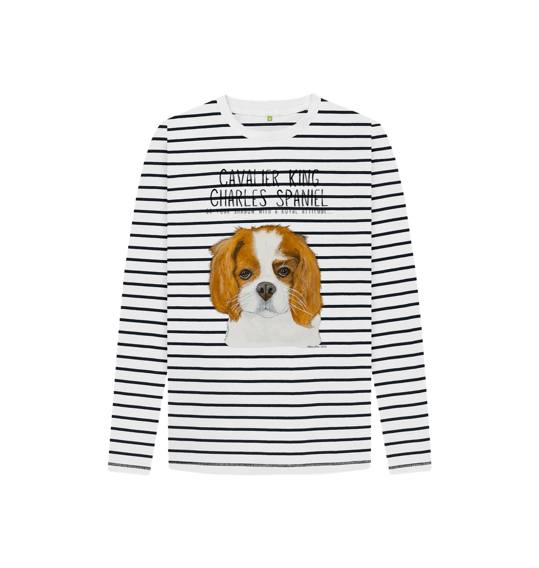 Navy Stripes Printed Kids T-Shirt