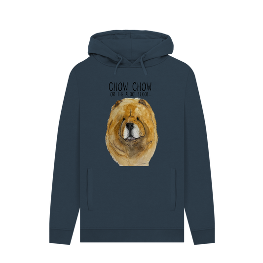 SALE Navy Adult XL Chow Chow Hoodie