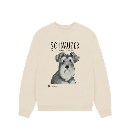 Paws & Lounge: Sustainable Women’s Oversized Dog Sweatshirt