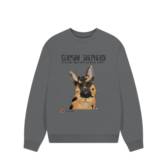 Your Dog on an  Oversized Sweatshirt