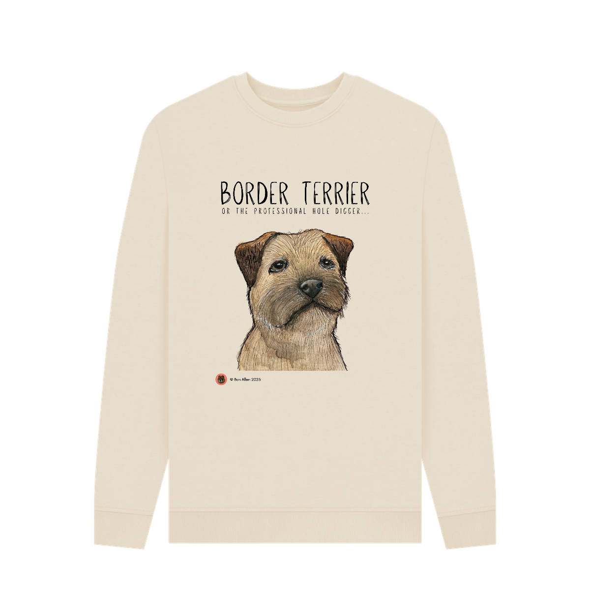 Woofs & Wardrobe: High-End Dog Breed Sweatshirt for Stylish Dog Dads