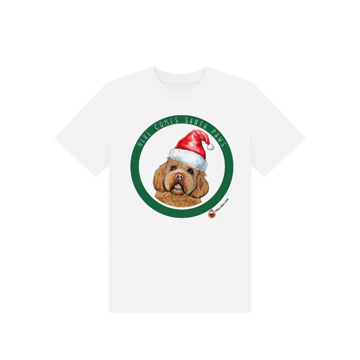 Here Comes Santa Paws Children's T