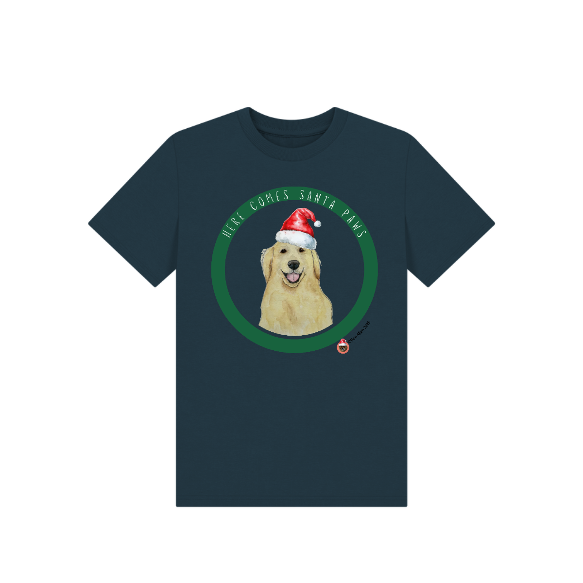 Here Comes Santa Paws Children's T