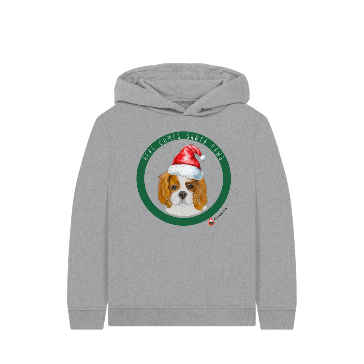 Here Comes Santa Paws Children's Hoody