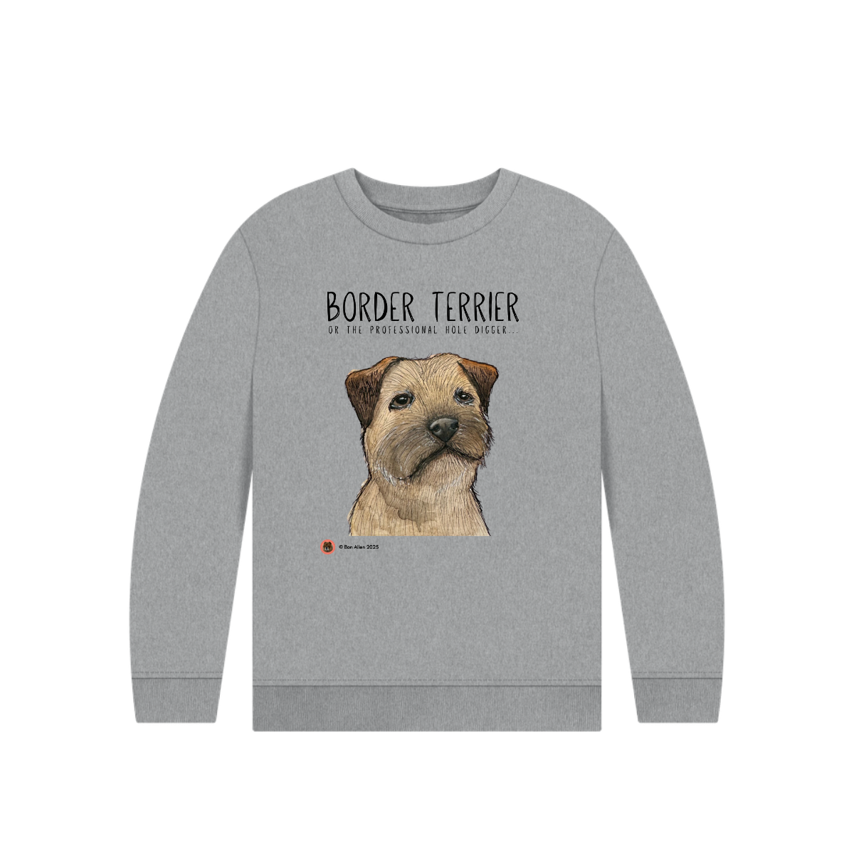 Paws & Play: Sustainable Kids’ Dog Breed Sweatshirt