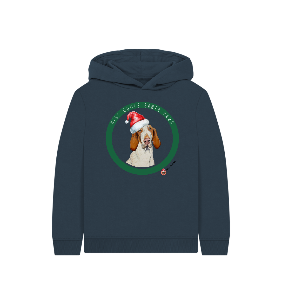 Here Comes Santa Paws Children's Hoody