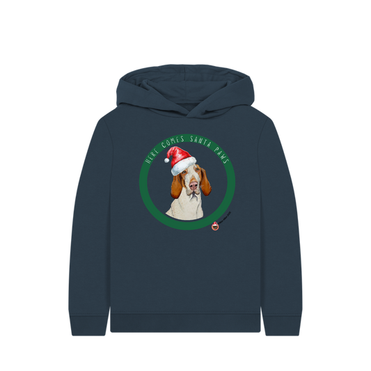 Here Comes Santa Paws Children's Hoody