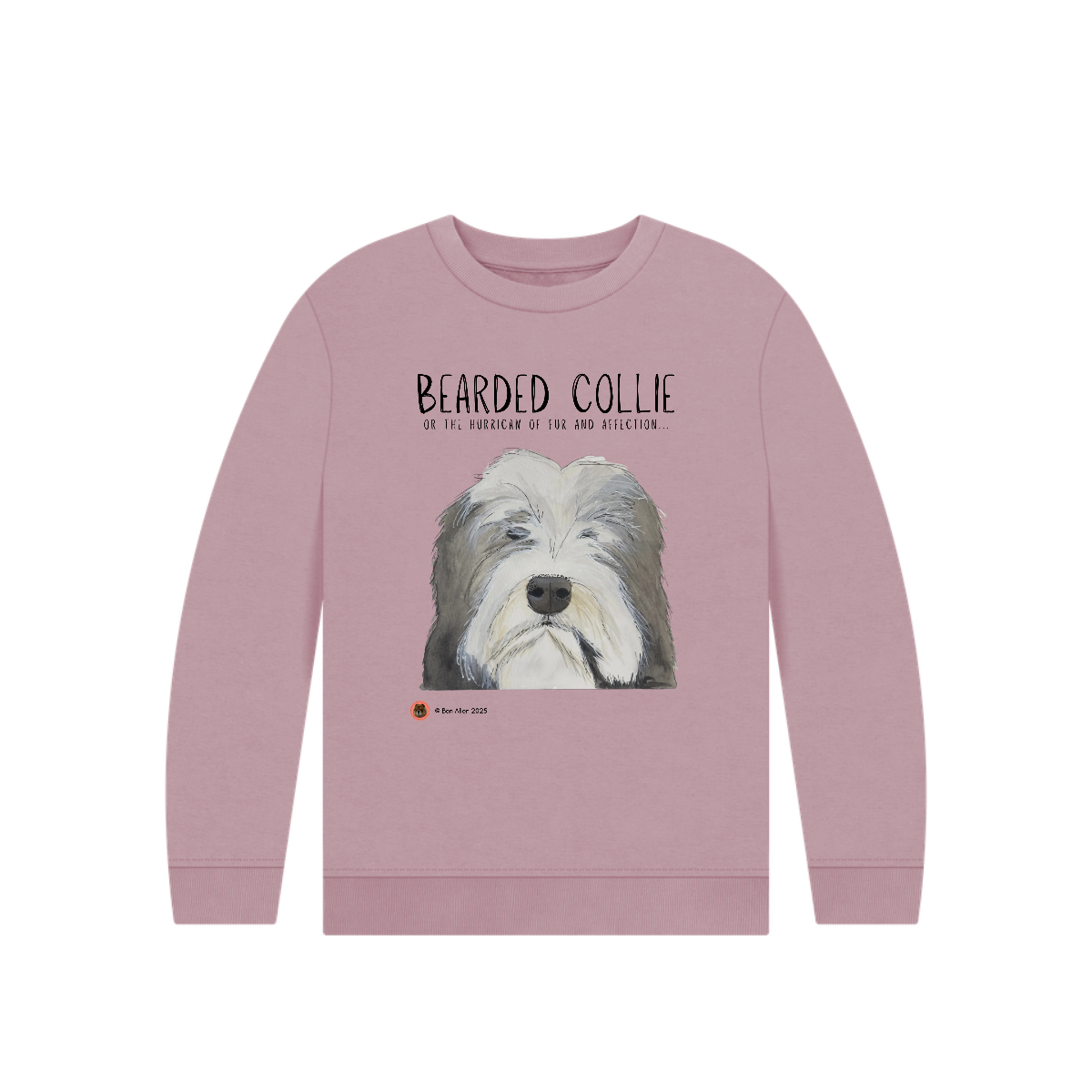 Paws & Play: Sustainable Kids’ Dog Breed Sweatshirt