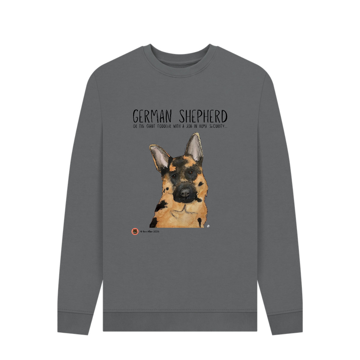Woofs & Wardrobe: High-End Dog Breed Sweatshirt for Stylish Dog Dads