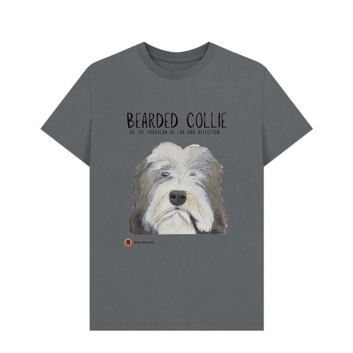 Paws & Planet: Ethical Men’s Dog Breed T-Shirt