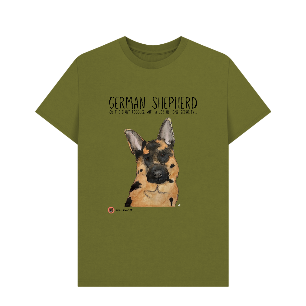 Paws & Planet: Ethical Men’s Dog Breed T-Shirt
