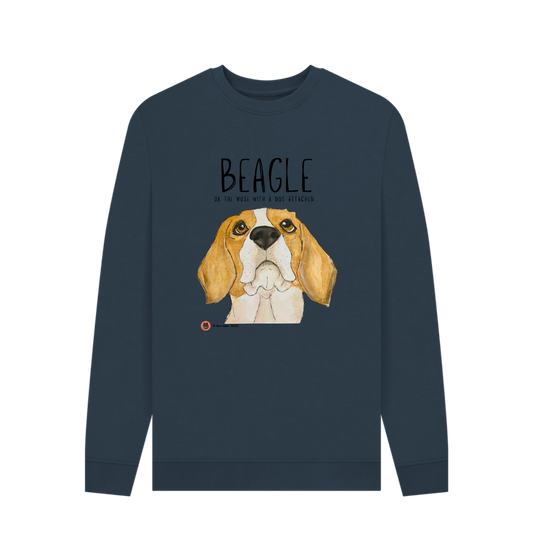Woofs & Wardrobe: High-End Dog Breed Sweatshirt for Stylish Dog Dads