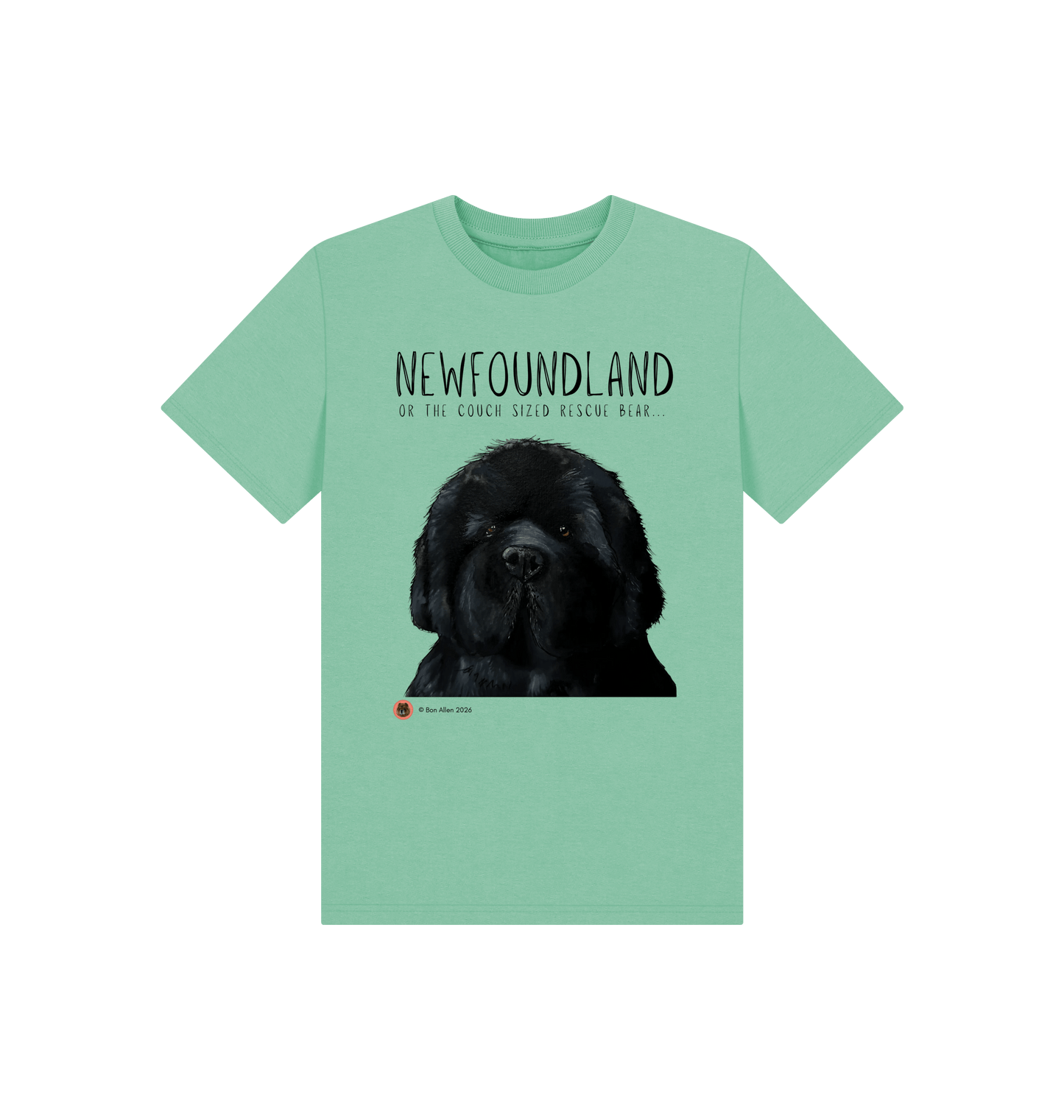 Peppermint Printed Kids T-Shirt Front