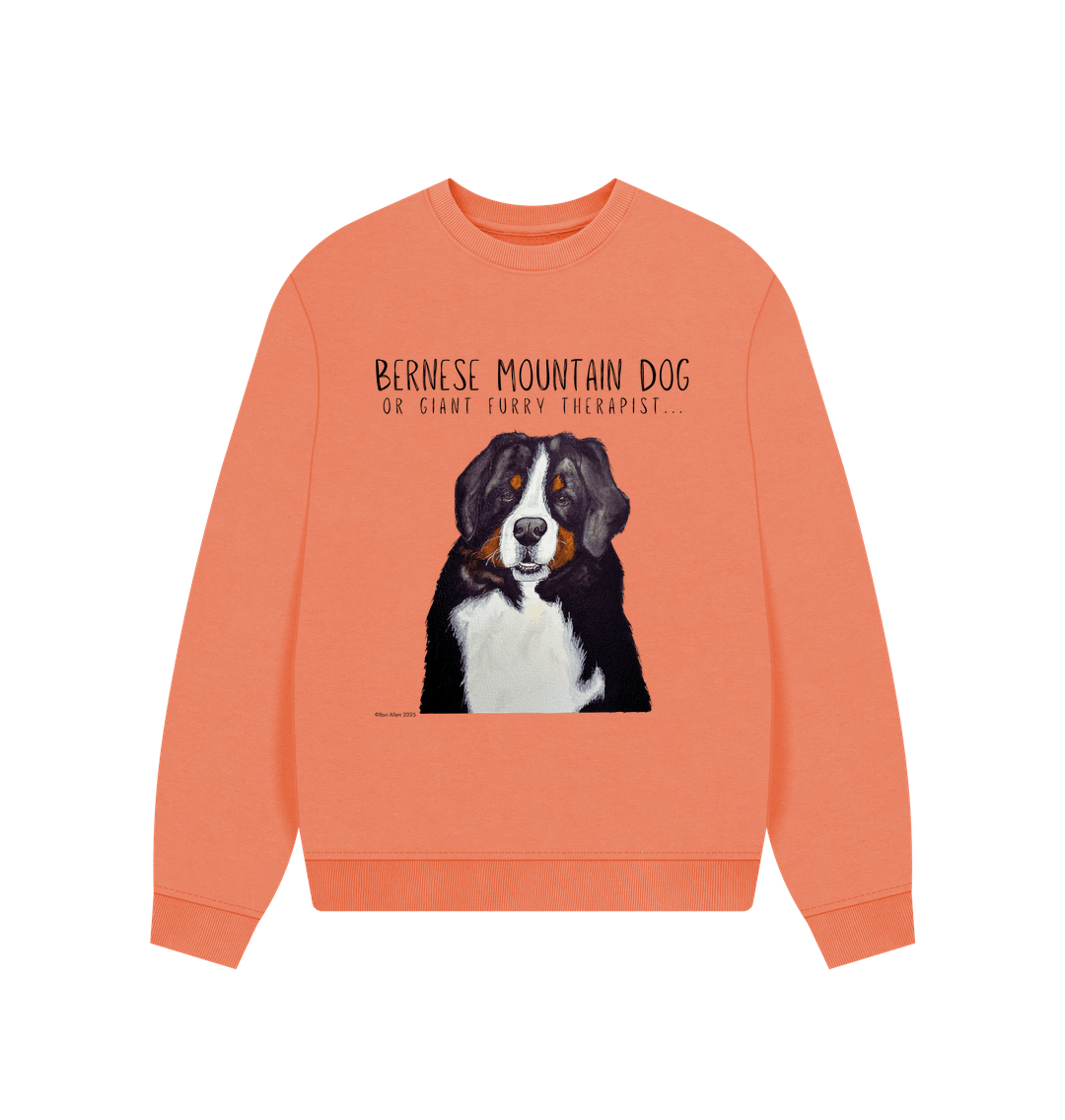 Apricot Printed Sweater