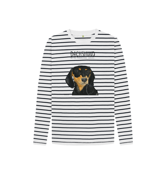 Navy Stripes Printed Kids T-Shirt