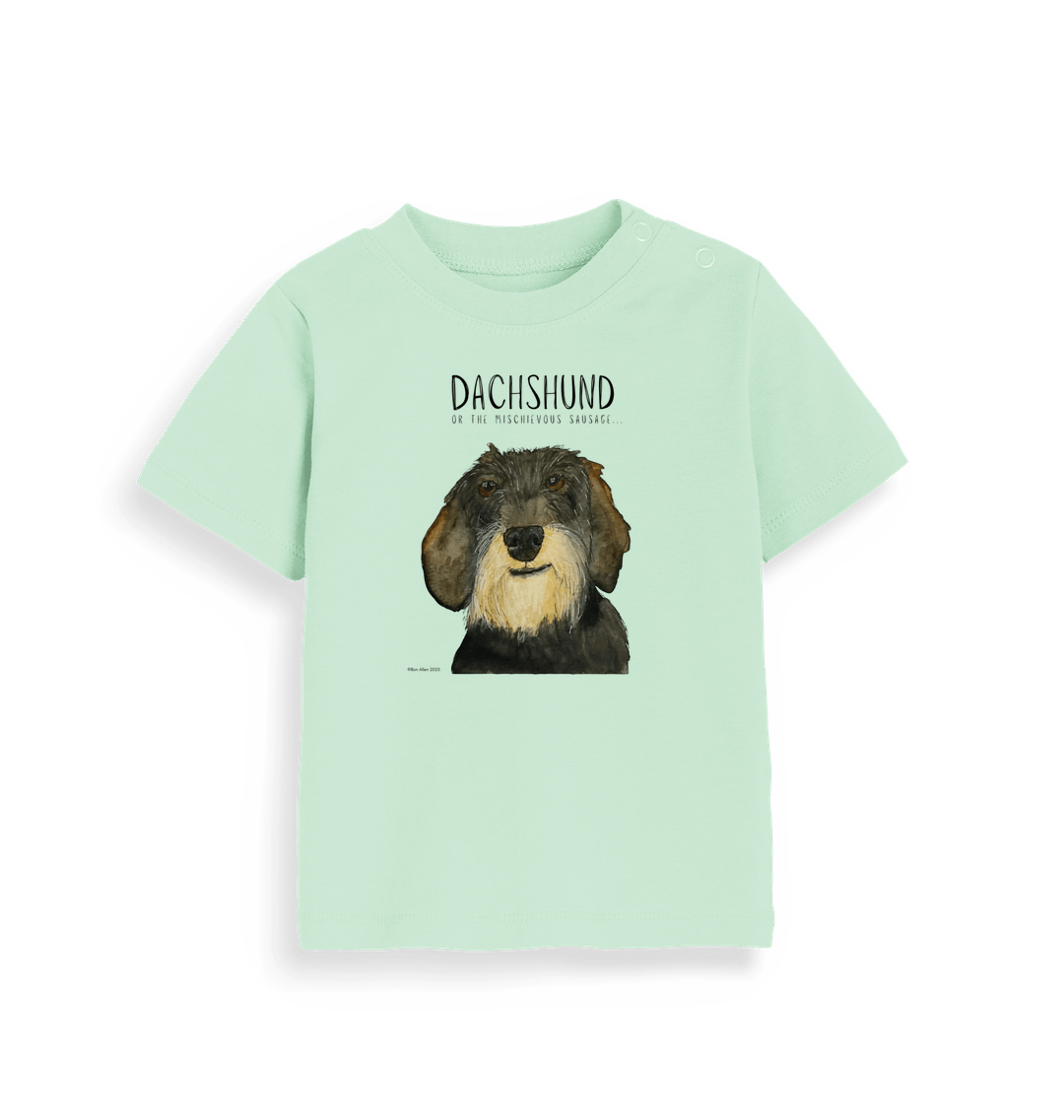 Mint Printed Kids T-Shirt